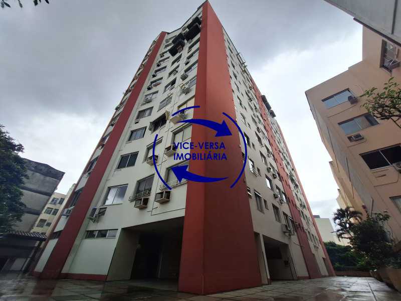 Conheça Fachada Interna do imóvel - Próximo Mterô! Rua Conde Bonfim, sala e quarto com dependências completas, garagem, vazio, em ótimo estado. - 1545 - 18 Fachada Interna - 18