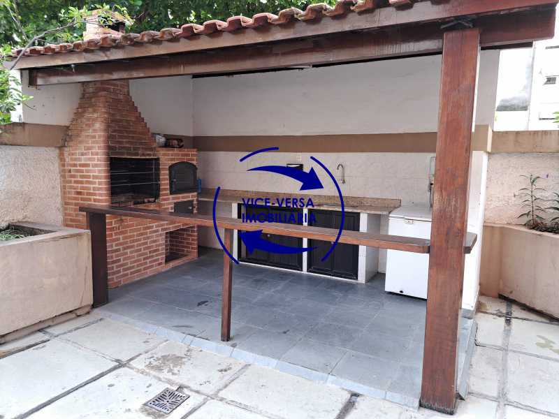 Conheça Churrasqueira do imóvel - Próximo Mterô! Rua Conde Bonfim, sala e quarto com dependências completas, garagem, vazio, em ótimo estado. - 1545 - 23 Churrasqueira - 23