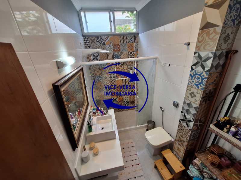 Conheça Banheiro social do imóvel - Apartamento 2 quartos à venda Tijuca, Rio de Janeiro - R$ 490.000 - 1546 - 8 Banheiro social - 8