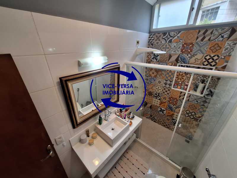 Conheça Banheiro social do imóvel - Apartamento 2 quartos à venda Tijuca, Rio de Janeiro - R$ 490.000 - 1546 - 9 Banheiro social - 9