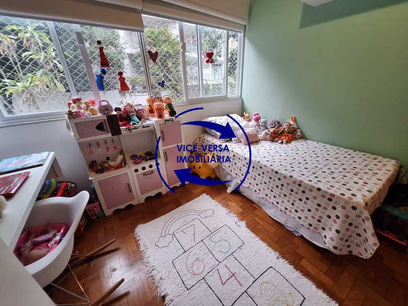 Conheça Quarto 1 do imóvel - Apartamento 2 quartos à venda Tijuca, Rio de Janeiro - R$ 490.000 - 1546 - 12 Quarto 1 - 12