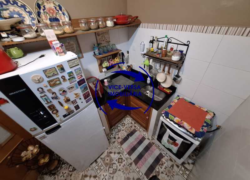 Conheça Cozinha do imóvel - Apartamento 2 quartos à venda Tijuca, Rio de Janeiro - R$ 490.000 - 1546 - 23 Cozinha - 23