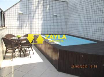 Condomínio Vila Noblesse - Cobertura com 3 quartos e piscina a venda na Vila da Penha Rj - CB00030