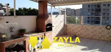 Apartamento 2 quartos terraço vaga na garagem à venda em Vaz Lobo - Rio de Janeiro, RJ - AP01895