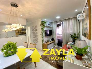 PRÓXIMO AO METRÔ - Apartamento 1º andar 2 quartos vaga na garagem à venda no Condomínio Estação Zona Norte Madri - Pavuna, RJ - APC00398