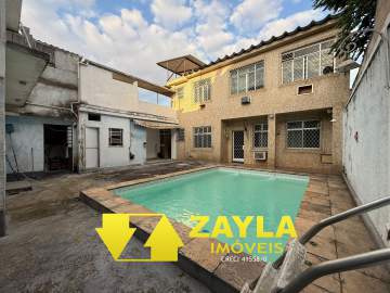 Excelente Casa 2 quartos 3 vagas na garagem piscina à venda em Irajá - Rio de Janeiro, RJ - CAC00147
