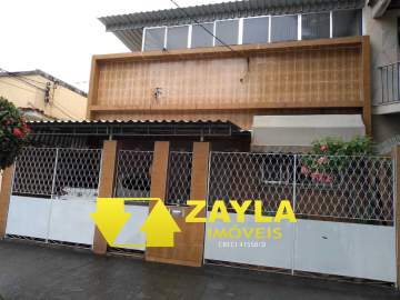 2 casas no terreno com Vaga de garagem Terraço à venda em Vaz Lobo - Rio de Janeiro, RJ - CA01191