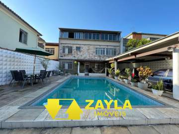 Excelente Casa de Condomínio Triplex 3 quartos 2 vagas na garagem piscina e churrasqueira à venda em Madureira - Rio de Janeiro, RJ - CNC00088