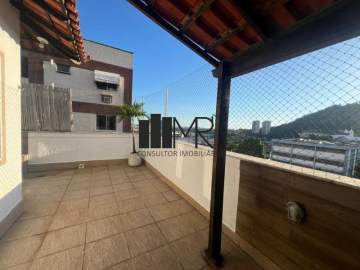 Imperdível - Cobertura à venda Estrada dos Três Rios, Freguesia (Jacarepaguá), Rio de Janeiro - R$ 590.000 - R2305