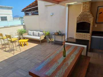 Imperdível - Cobertura Duplex à Venda – 2 Dormitórios (1 Suíte) – Taquara – 126 m² com Piscina, Churrasqueira e Lazer - DM158