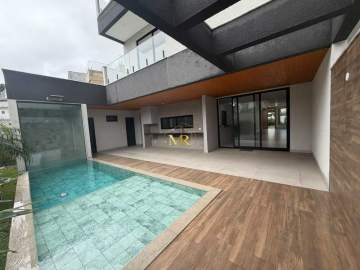 Imperdível - Casa Triplex de Alto Padrão à Venda - 440 m² - Riviera Del Sol - 5 Suítes, Elevador, Piscina com LED e Sustentabilidade - R002