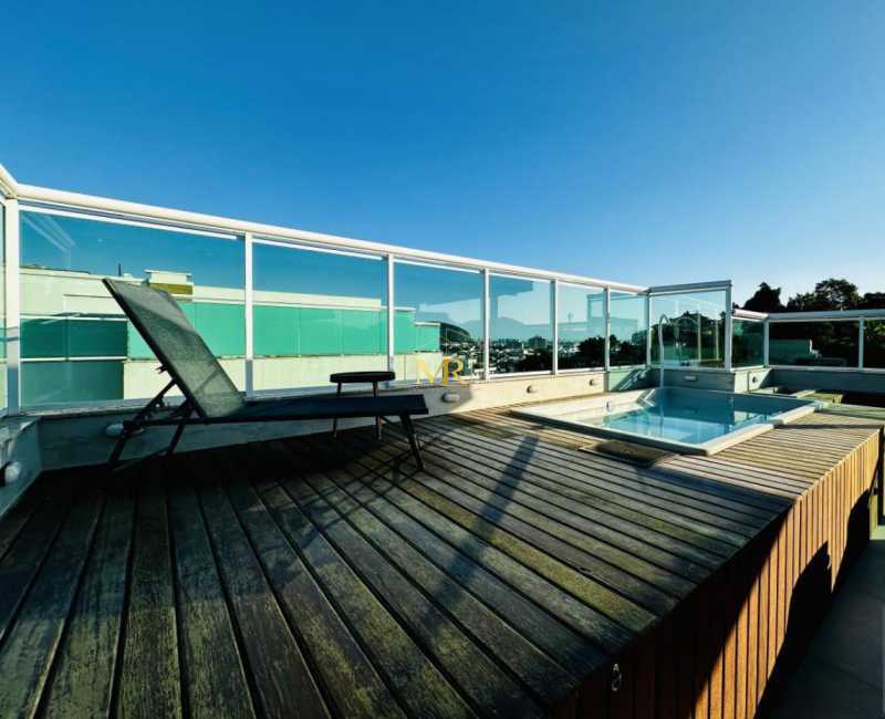 Conheça 2 do imóvel - Cobertura Duplex para Locação - 3 Dormitórios (1 Suíte) - Freguesia (Jacarepaguá) - 198 m² com Piscina Privativa, Área Gourmet e Mobiliada - R012 - 2 2 - 2