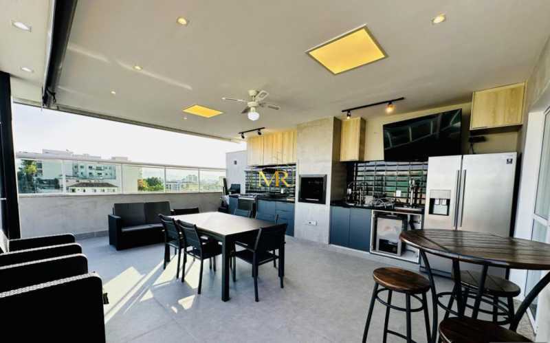 Conheça 4 do imóvel - Cobertura Duplex para Locação - 3 Dormitórios (1 Suíte) - Freguesia (Jacarepaguá) - 198 m² com Piscina Privativa, Área Gourmet e Mobiliada - R012 - 4 4 - 4