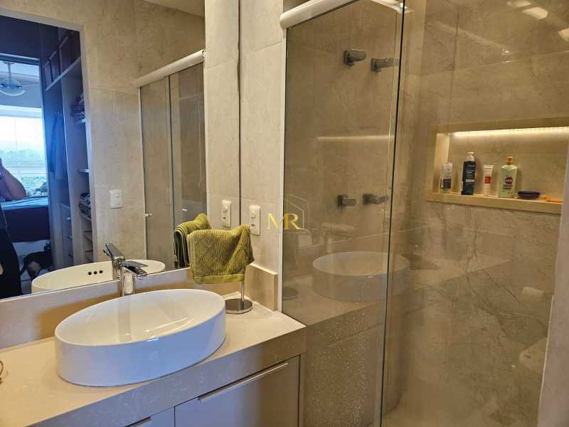 Conheça banheiro 1. do imóvel - Apartamento 4 quartos à venda Barra da Tijuca, Rio de Janeiro - R$ 2.580.000 - PC0001 - 25 banheiro 1. - 25
