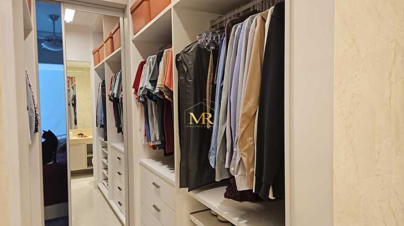 Conheça closet 1. do imóvel - Apartamento 4 quartos à venda Barra da Tijuca, Rio de Janeiro - R$ 2.580.000 - PC0001 - 20 closet 1. - 20