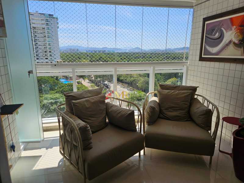 Conheça varanda 1. do imóvel - Apartamento 4 quartos à venda Barra da Tijuca, Rio de Janeiro - R$ 2.580.000 - PC0001 - 3 varanda 1. - 3