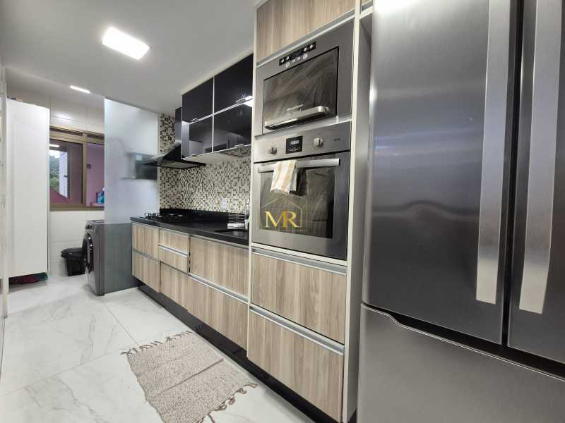 Conheça 03 Cozinha 1 do imóvel - Apartamento à venda - 3 dormitórios ( 1 suíte) - Freguesia - 105 m² com varandão em localização privilegiada - Condomínio Atelier 3 rios - DM242 - 6 03 Cozinha 1 - 6