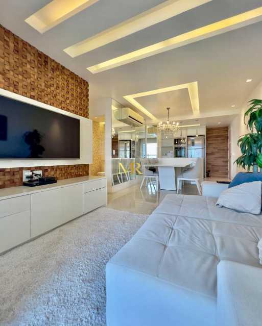 Conheça 02 Sala 2. do imóvel - Apartamento à Venda no Alphaland Barra da Tijuca, 120m², Último Andar e Vista para a Lagoa - AN0022 - 14 02 Sala 2. - 14
