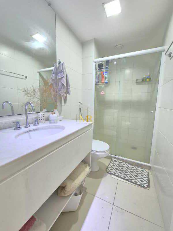 Conheça 08 Banheiro 1 do imóvel - Cobertura Duplex no Condomínio Atelier com Piscina, Churrasqueira e 2 Vagas - DM250 - 16 08 Banheiro 1 - 16