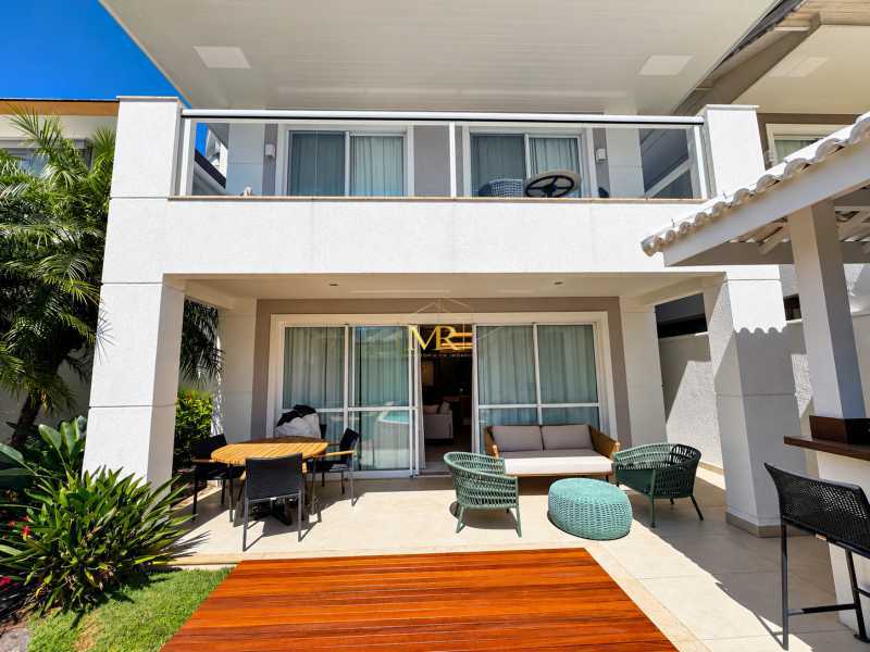 Conheça fachada do imóvel - Casa triplex para venda com 4 quartos no condomínio Blue Houses na Barra da Tijuca - DM253 - 1 fachada - 1