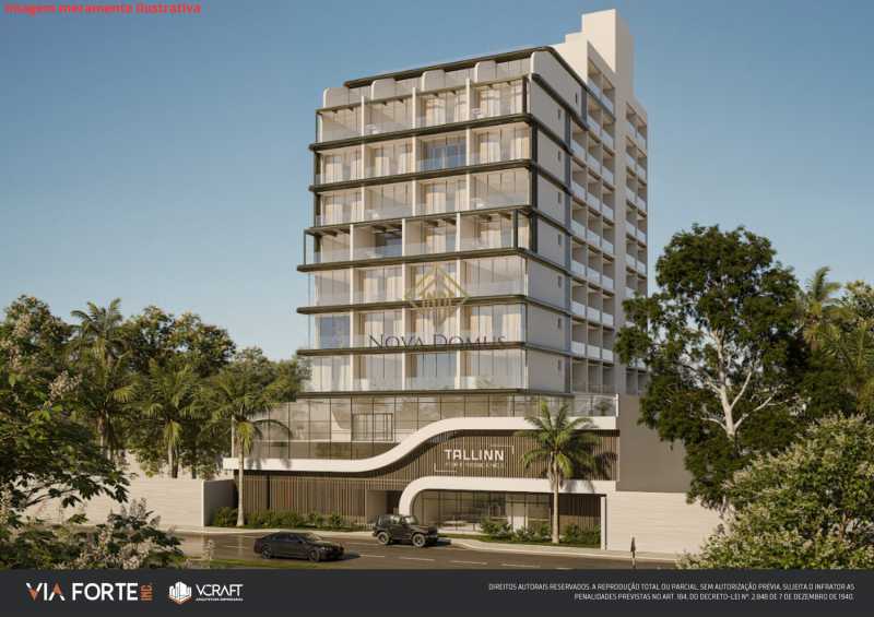 Studio 1 quarto à venda Vila Velha,ES Praia de Itaparica - R$ 438.747 - NDST10001