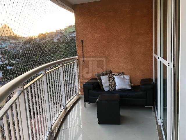 Conheça FOTO_3 do imóvel - Tijuca, excelente apartamento, varanda, quatro quartos e 1 suiíte, area e dependência completa, 2 vagas e infraestrutura de lazer - JBT43141 - 3 FOTO_3 - 3