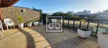 Oportunidade - JBRB501766 Linda cobertura linear no Recreio 3suítes 4vagas lazer - JBRB501766