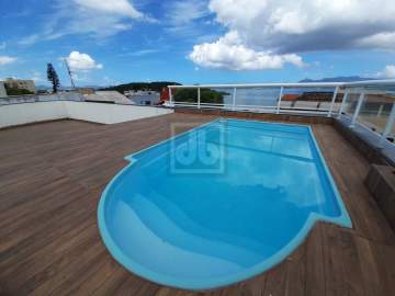 Ilha do Governador - Jardim Guanabara - Rua Conquista - Apartamento Duplex - Á Venda - 4 quartos - Elevador - Terraço - Piscina - Varandão - Salão - 4 Quartos - 2 Suítes - Dependências - 2 Vagas - - JBI40907