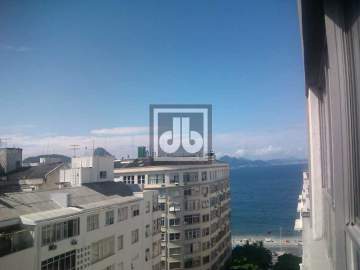 Ótima localização - Apartamento à venda em Copacabana vista mar indevassado 4 quartos 2 suítes 4 vagas. - JBC46027