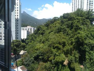 APARTAMENTO FUNDOS,ANDAR ALTO,VISTA LIVRE PARA O VERDE E PARA O CRISTO. - JBF36831