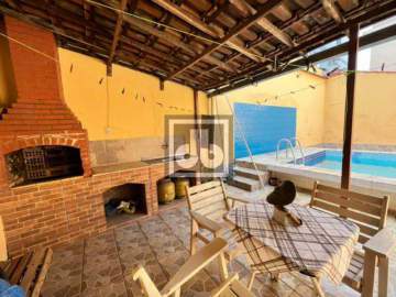 Ilha do Governador - Freguesia - Casa Linear - À venda - Piscina - Área de Lazer(Gourmet) - Varanda - Sala - 3 Quartos (Suíte) - Dependência Completa - 6 Vagas de Garagem - Julio Bogoricin - JBI60960