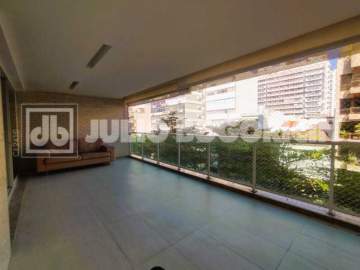 Ótima localização - Apartamento à venda no Leblon varanda 4 quartos 1 suíte lavabo 2 vagas - JBL47838