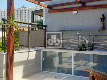 Ótima localização - Barra da Tijuca Jardim Oceânico Venda cobertura linear próximo praia 4quartos 3suites sol manhã - JBB56729