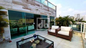 Imperdível - Venda Cobertura Duplex Recreio 4Suítes Closet Armários Terraço Piscina Churrasqueira Sauna 4vagas - JBRB501650