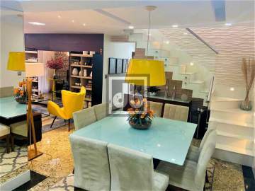 Imperdível - Belíssima Cobertura, duplex de luxo - Vista Indevassável - 280 m² - localizada em Vila Valqueire - 3 quartos, sendo 1 com suíte - varandão - Condomínio fechado - Agende sua visita! - JBJ52552