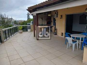 Ótima localização - Julio Bogoricin Vende Excelente Cobertura Linear com espaçoso terraço na Gleba A do Recreio - JBRB501970