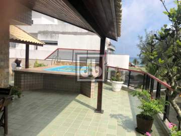 Imperdível - JBRB501998 - Recreio - Cobertura linear, 3 quartos (1 suíte), dependência completa, terraço com lazer, 3 vagas de garagem - JBRB501998