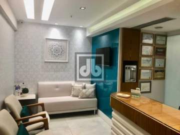 Ótima localização - VENDA JULIO BOGORICIN SALA COMECIAL MELHOR PONTO DO RECREIO REFORMADA POR ARQUITETO 2 VAGAS NA GARAGEM - JBRB713346
