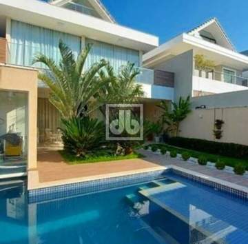 Exclusividade - Venda Julio Bogoricin Recreio Lindissima Casa triplex de alto luxo no Condomínio Art Life 5 Quartos sendo 4 suítes - JBRB695236