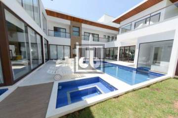 Imperdível - Barra da Tijuca espetacular casa Santa Mônica Jardins projeto contemporâneo 5 suítes 3 vagas - JBB67165