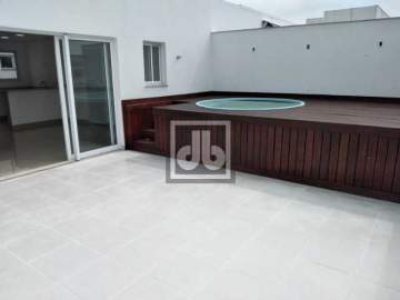Ótima localização - Venda Julio Bogoricin Recreio dos Bandeirantes Maravilhosa Cobertura Duplex -Luxo 330m² - 5 suítes - Master - Ótima Localização! - JBRB502042