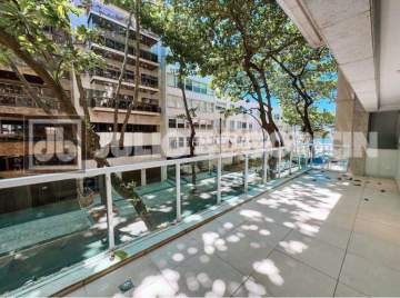 Ótima localização - Apartamento de 3 quartos (2 suites) a venda no Leblon, varanda, quadra da praia e com 2 vaga de garagem. - JBL34678