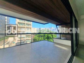 BOTAFOGO NOVO PRIMEIRA LOCAÇÃO FINAL DE CONSTRUÇÃO 4 QUARTOS 2 SUÍTES VARANDÃO SALAO LAVABO 2 VAGAS 1 POR ANDAR - 5 APTOS - SALÃO FESTAS - FITNESS - BRINQUEDOTECA - JBF41935