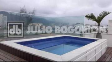 Oportunidade - Recreio cobertura duplex reformada 193m2 2 vagas - JBRB502124