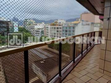 Ótima localização - Arpoador - vista livre mar e montanha - 3 quartos - 2 suítes - 2 vagas - JBC303569