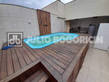 Ilha do Governador - Jardim Guanabara - VENDA - Casa Condomínio - Duplex - 4 Quartos - 4 Suítes - Closet - Dependências - Varanda - Área Lazer - 5 Vagas de Garagem - Julio Bogoricin - JBI61282