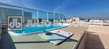 Imperdível - Recreio cobertura duplex 3 Quartos/2 Suítes Área gourmet piscina churrasqueira - JBRB502186