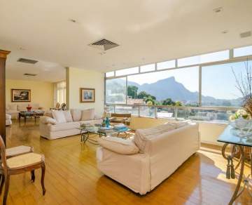 Oportunidade - 5 Quartos - 276m - Vista Livre Cristo e Lagoa - Prédio C/ Infraestrutura - 2 Vagas - JBL47996