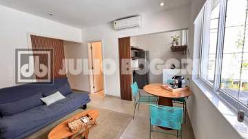 Apartamento a venda no Leblon, 1 quarto (1 suite), reformado e a 2 quadras da praia. - JBL15130