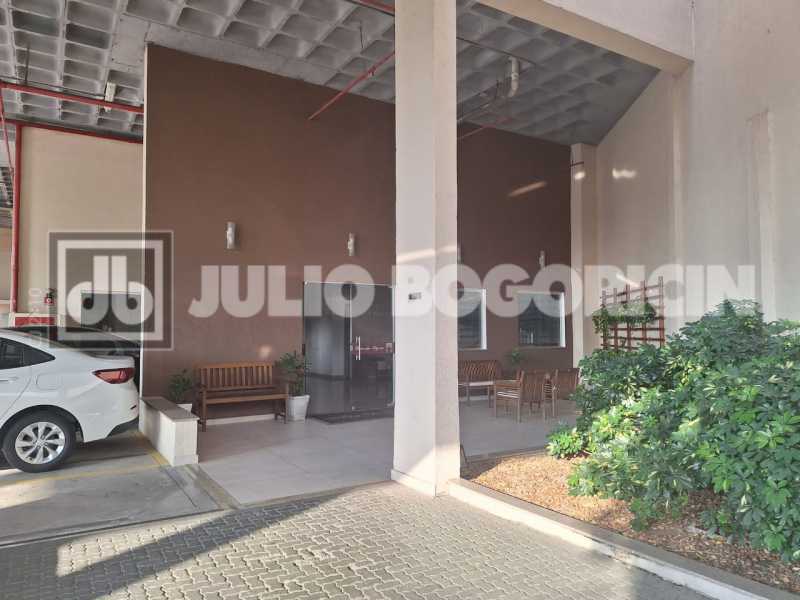 entrada do prédio. - 1